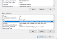 2 Yöntemle Windows' ta yol ve ortam değişkenlerinin ayarlanması 16