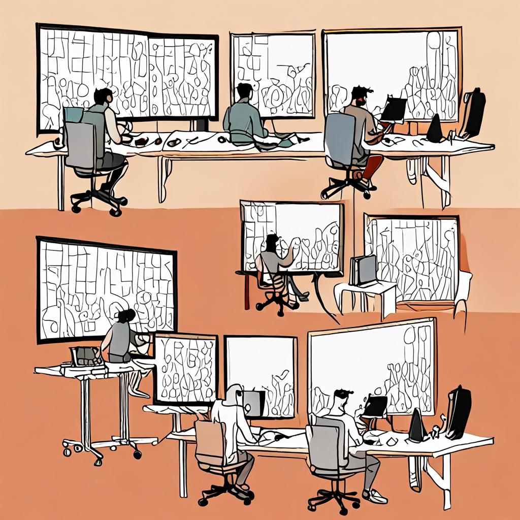 AI ile Yapılmış Animasyon Dizi İzledim — Düşüncelerim 2 Split screen comparison of traditional hand drawn animation versus AI generated animation, art studio workspace