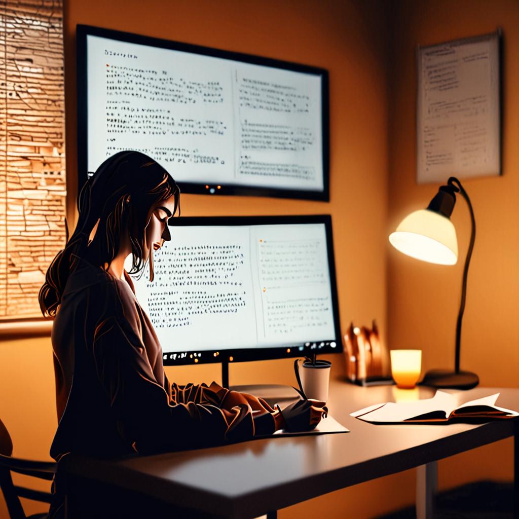 AI Araçları Öğrenciler İçin Gerçekten İşe Yarıyor mu? (Dürüst Bir Değerlendirme) 2 Öğrenci AI araçları ile çalışma masasında ders çalışıyor