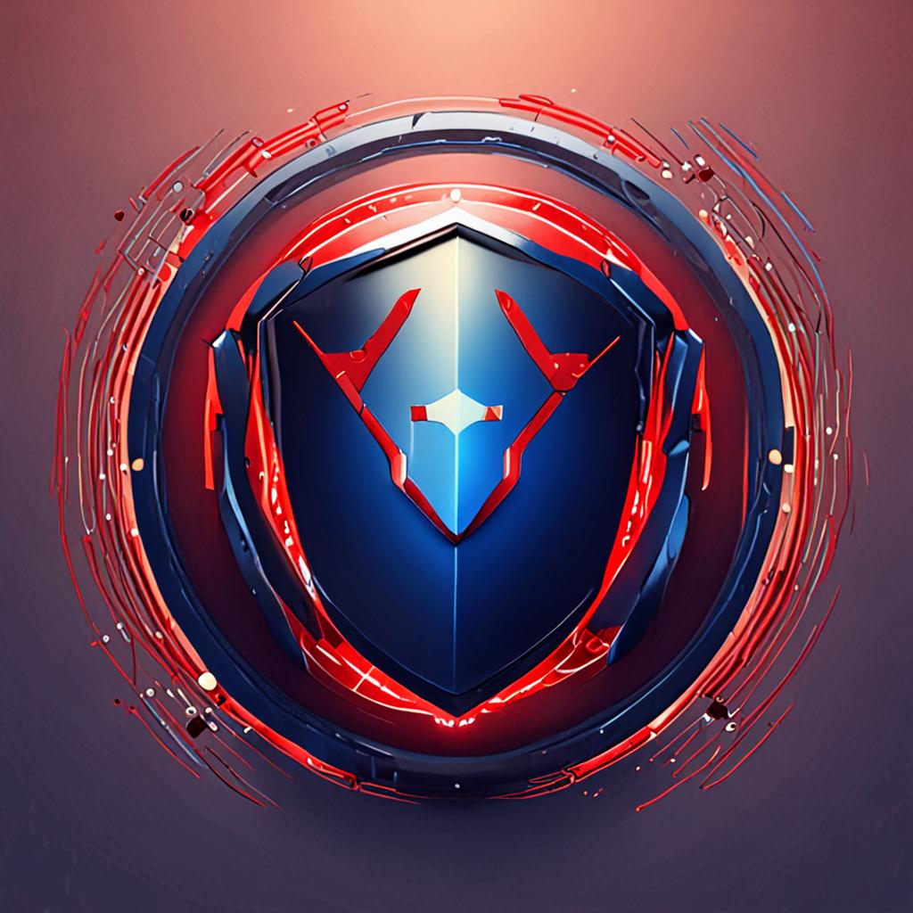 AI cybersecurity tool scanning network threats, digital security dashboard with threat detection alerts and malware analysis