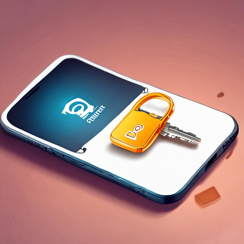 Şifre Yöneticisi Kullanmayı Bıraktım — Passkey'e Geçtim 2 Passkey authentication concept, fingerprint scan on smartphone, biometric login, passwordless security illustration