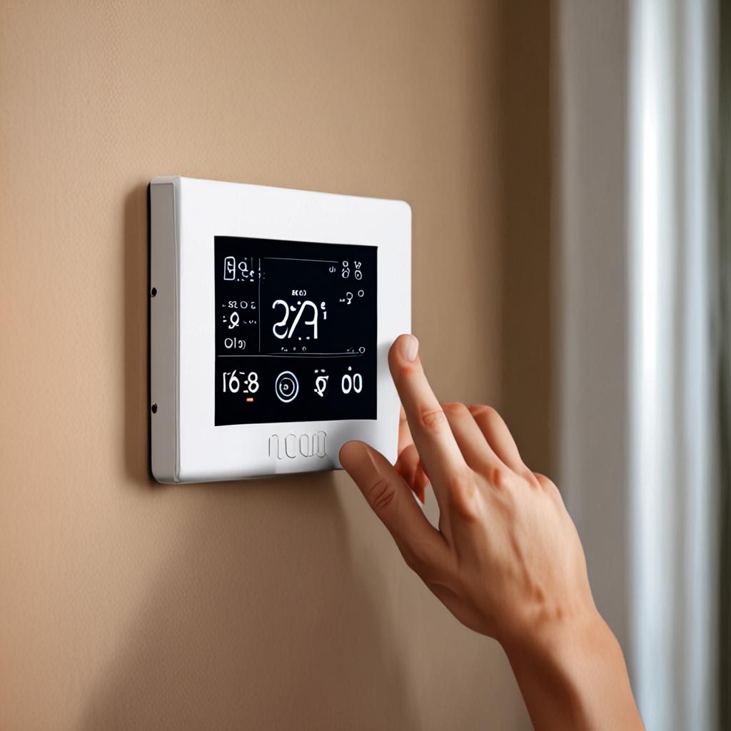 Akıllı Termostat Kışın Faturayı Ne Kadar Düşürdü? 3 Smart thermostat energy savings chart, heating cost comparison dashboard, home temperature schedule