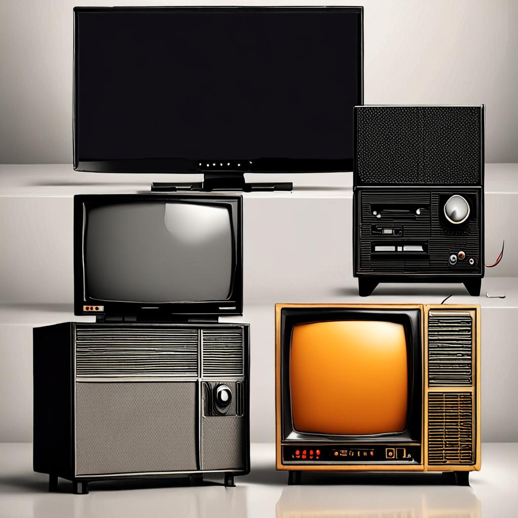 CRT Monitor Aldım — Retro Gaming Neden Geri Döndü? 2 Side by side comparison of CRT monitor versus modern flat screen, retro vs modern gaming display