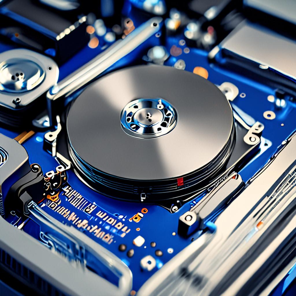Harddiskten Ses Geliyorsa Sakın Bunu Yapmayın Doğru Müdahale Rehberi 2 Hard disk iç yapısı plaka ve okuyucu kafa