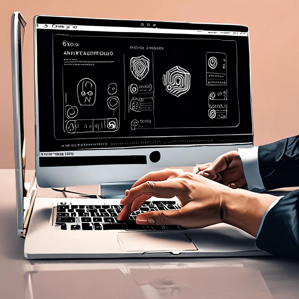 Person unlocking devices with biometric passkey, cross device authentication with fingerprint, seamless login experience