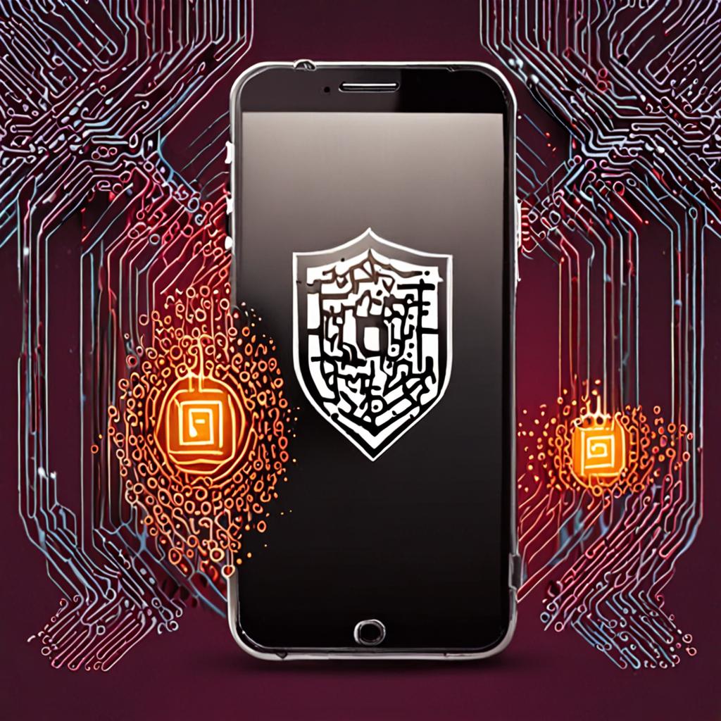 Dijital güvenlik kalkanı - QR kod koruma konsepti