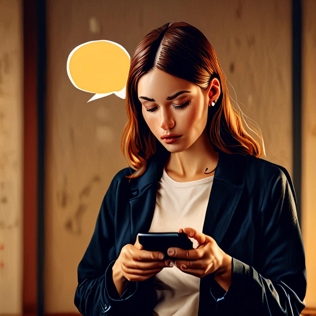 Telefonuna supheli mesaj gelen kisi, sahte SMS karsisinda dikkatli olma