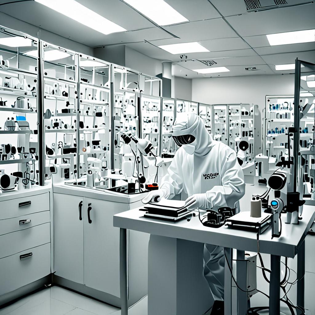 Veri Kurtarma Firmaları Gerçekten Ne Yapıyor? İçeri Girip Gördüm 2 Veri kurtarma laboratuvarı - temiz oda ortamında teknisyen harddisk tamiri