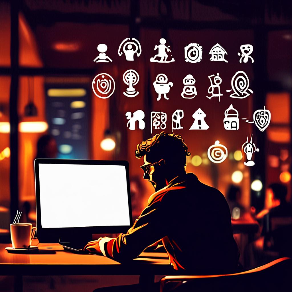 Kahvehanede acik WiFi kullanan kisi, VPN olmadan halk aginda guvenlik riski