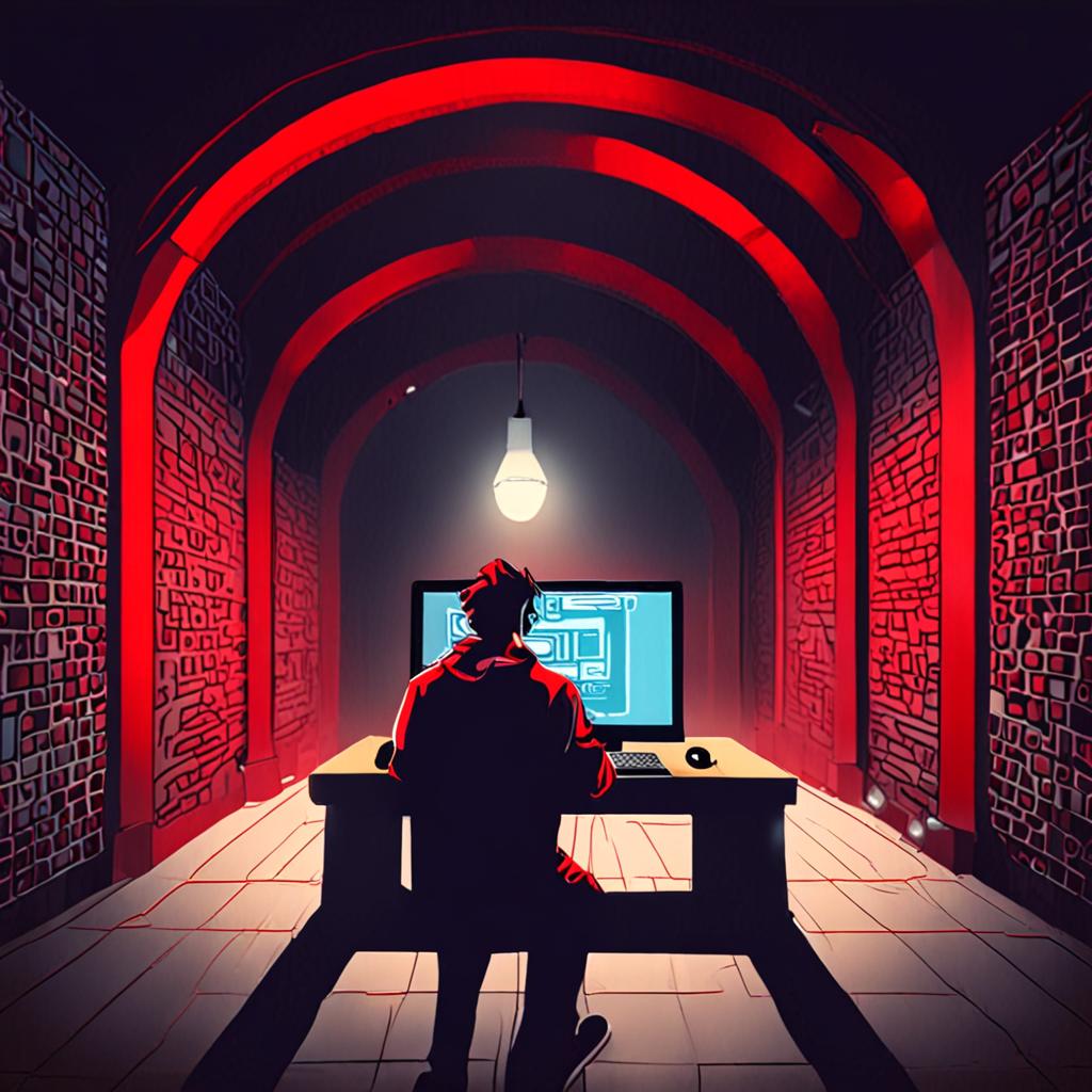 VPN Kullanıyorum Diye Güvende Değilim — Check Point VPN Zafiyetini Araştırdım 2 Hacker exploiting VPN weakness, attacker bypassing authentication on secure network, cybersecurity attack on encrypted tunnel