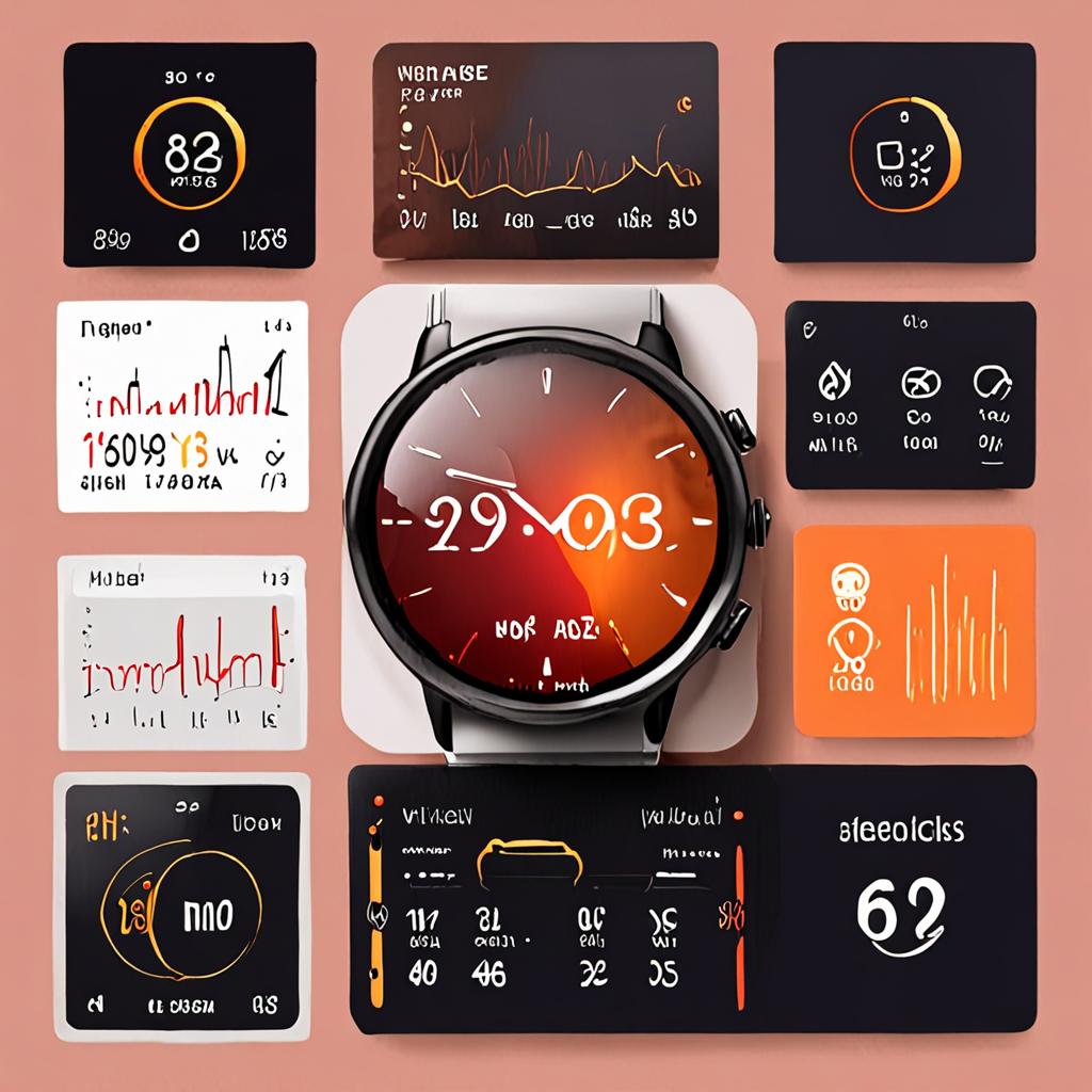 Apple Watch Ultra 26 Aldım — Su Tahliye Modu ve 30 Gün Sağlık Takibi Raporu 2 Smartwatch health monitoring dashboard, heart rate ECG and sleep tracking screen, fitness metrics on watch face